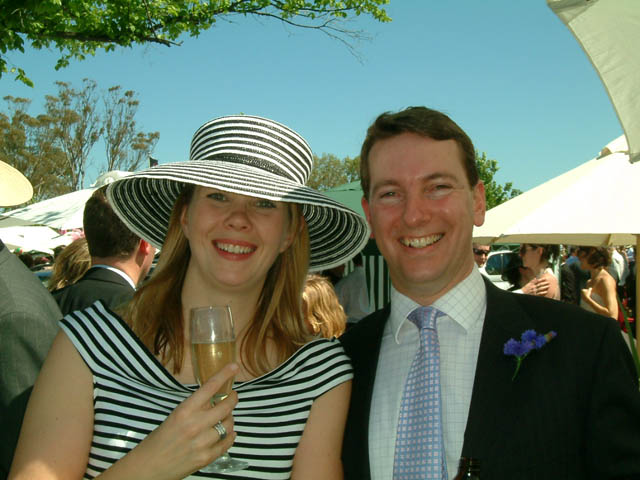 Stef en Tim Derby day 2004